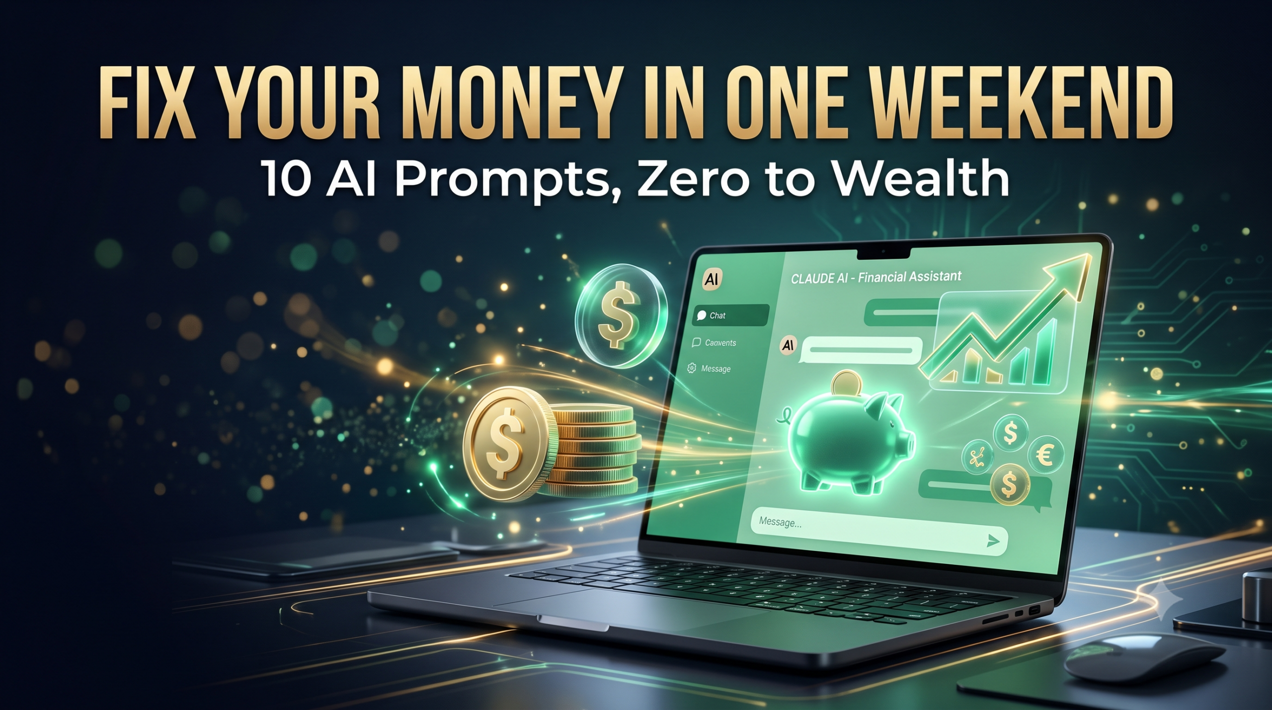 10 Claude AI Prompts That Can Fix Your Finances in One Weekend